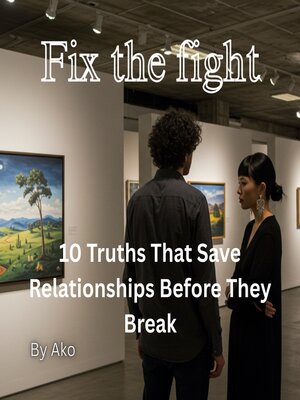 cover image of Fix the fight